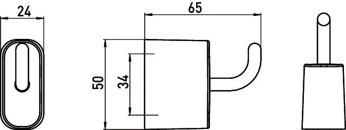 Крючок Emco Logo 2 3075 001 00