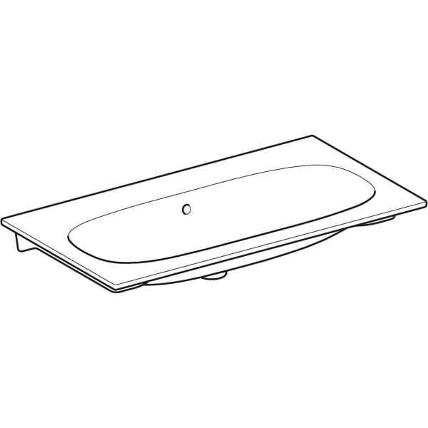 Раковина встраиваемая в столешницу Geberit Acanto 500.643.01.2