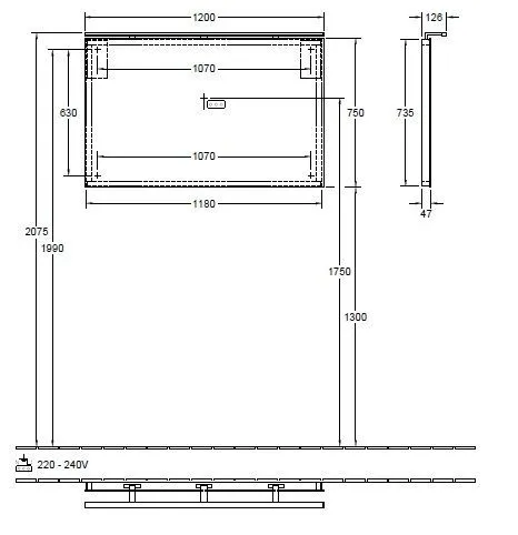 Зеркало More to see Villeroy & Boch A4041200