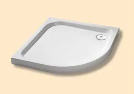 Піддон напівкруглий з формованой панеллю  Huppe Verano 80x80 235030.055