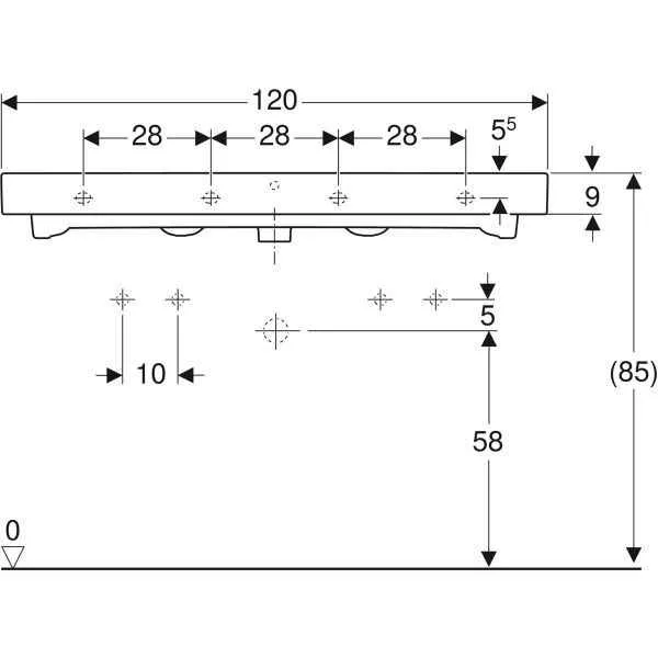 Умивальник підвісний Geberit iCon 124020000