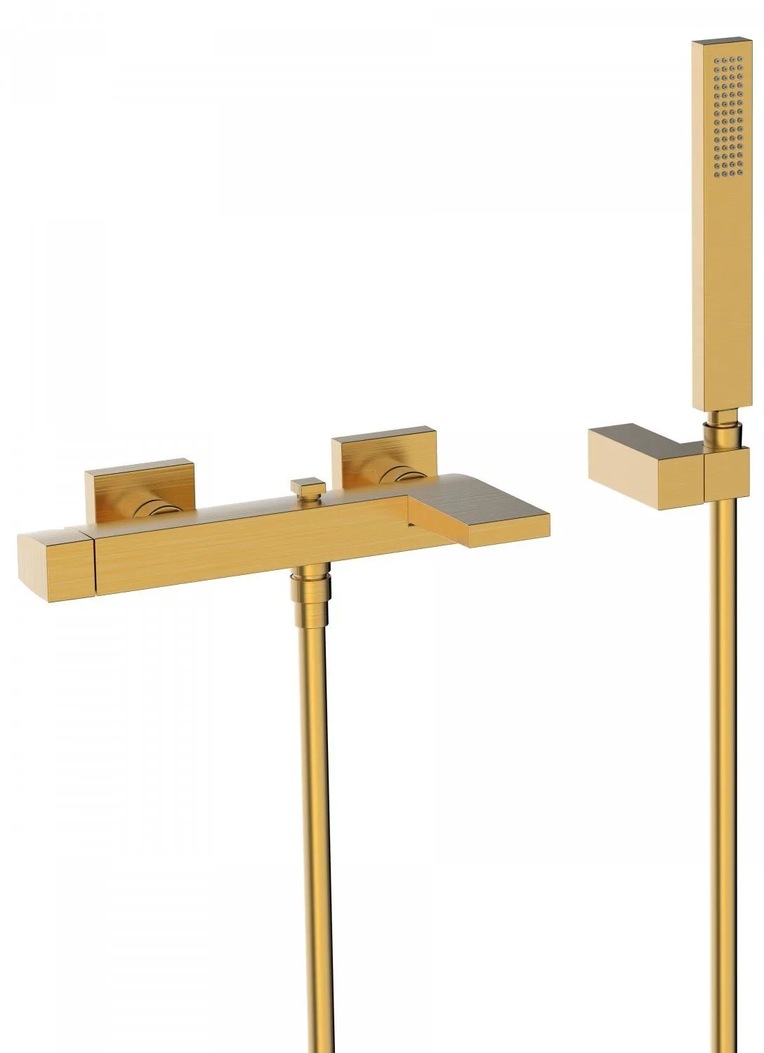 Наборы: смеситель для ванны с душевым набором Tres Slim 20217001OM