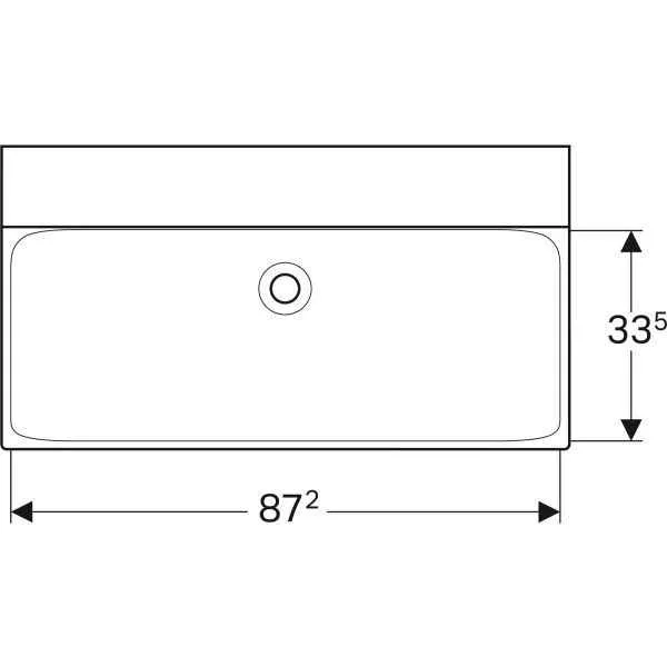 Дзеркальний шафачик Geberit CITTERIO 500.532.01.1