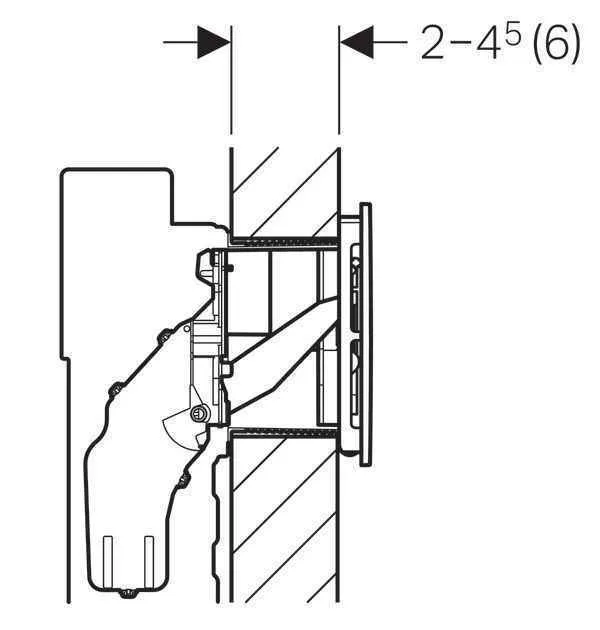 Клавіші змиву води Geberit Sigma 40 115.600.KQ.1
