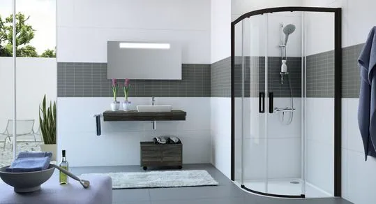 Розсувна душова кабіна Huppe Black Classics 2 C25502.123.321