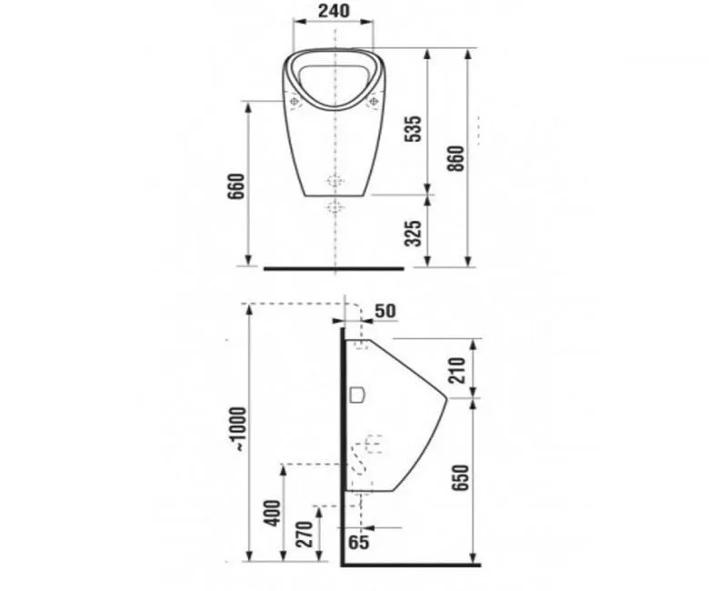 Писсуар JIKA GOLEM H8430700004831