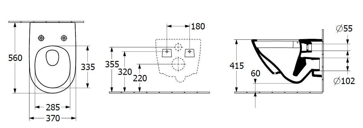 Унитаз Villeroy and Boch Subway 3.0 4670T0RW