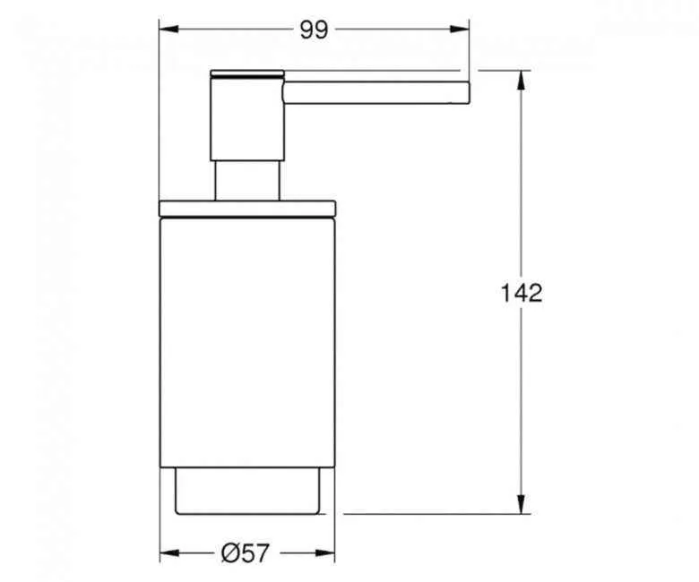 Дозатори Grohe Essentials 41028AL0