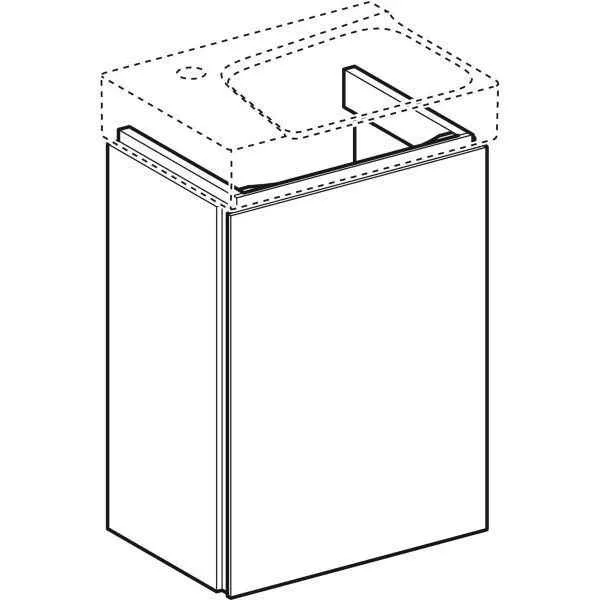 Тумба для умивальника Geberit XENO 500.502.43.1