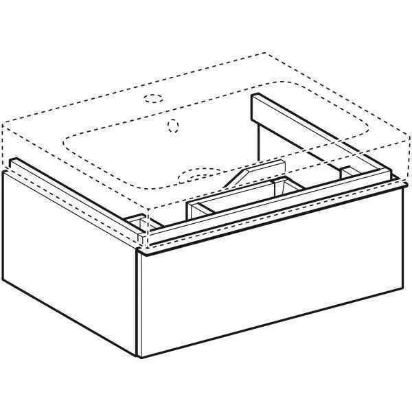 Тумба під умивальник Geberit  iCon 840262000