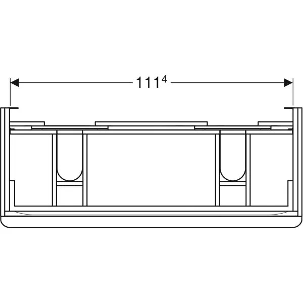 Шкафчик под умывальник Geberit Smyle Square 500.356.JR.1