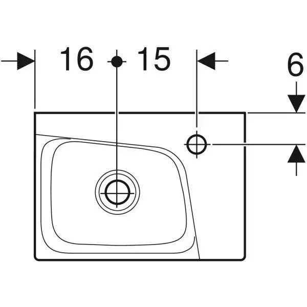 Дзеркальний шафачик Geberit CITTERIO 500.529.01.1