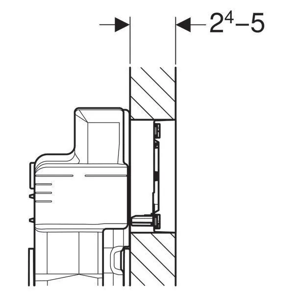 Клавиши смыва воды Geberit Sigma 60 (заподлицо) 115.640.SI.1