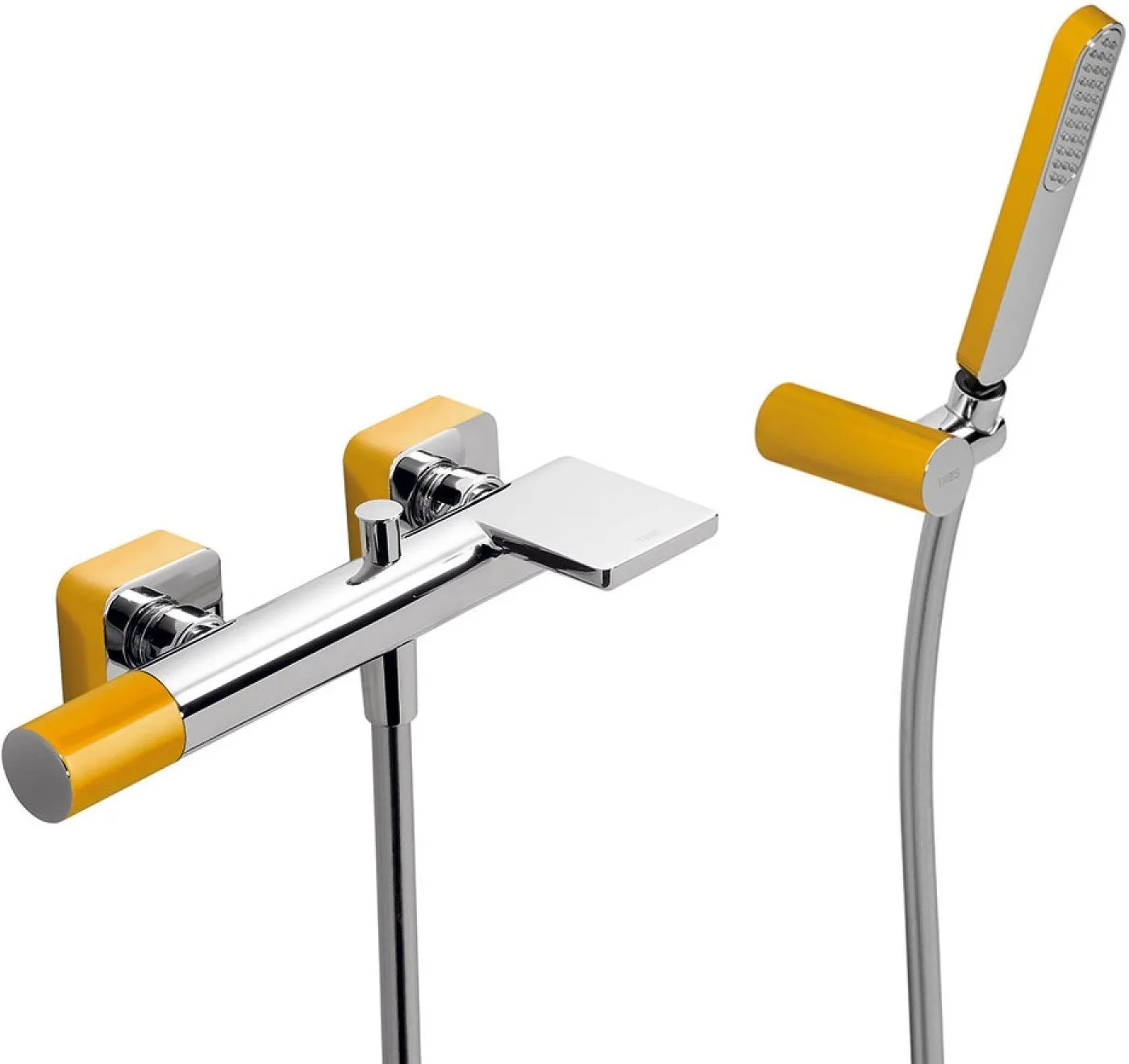 Набор: Смесители для ванны и душевым набором  Loft Tres 20017001AM