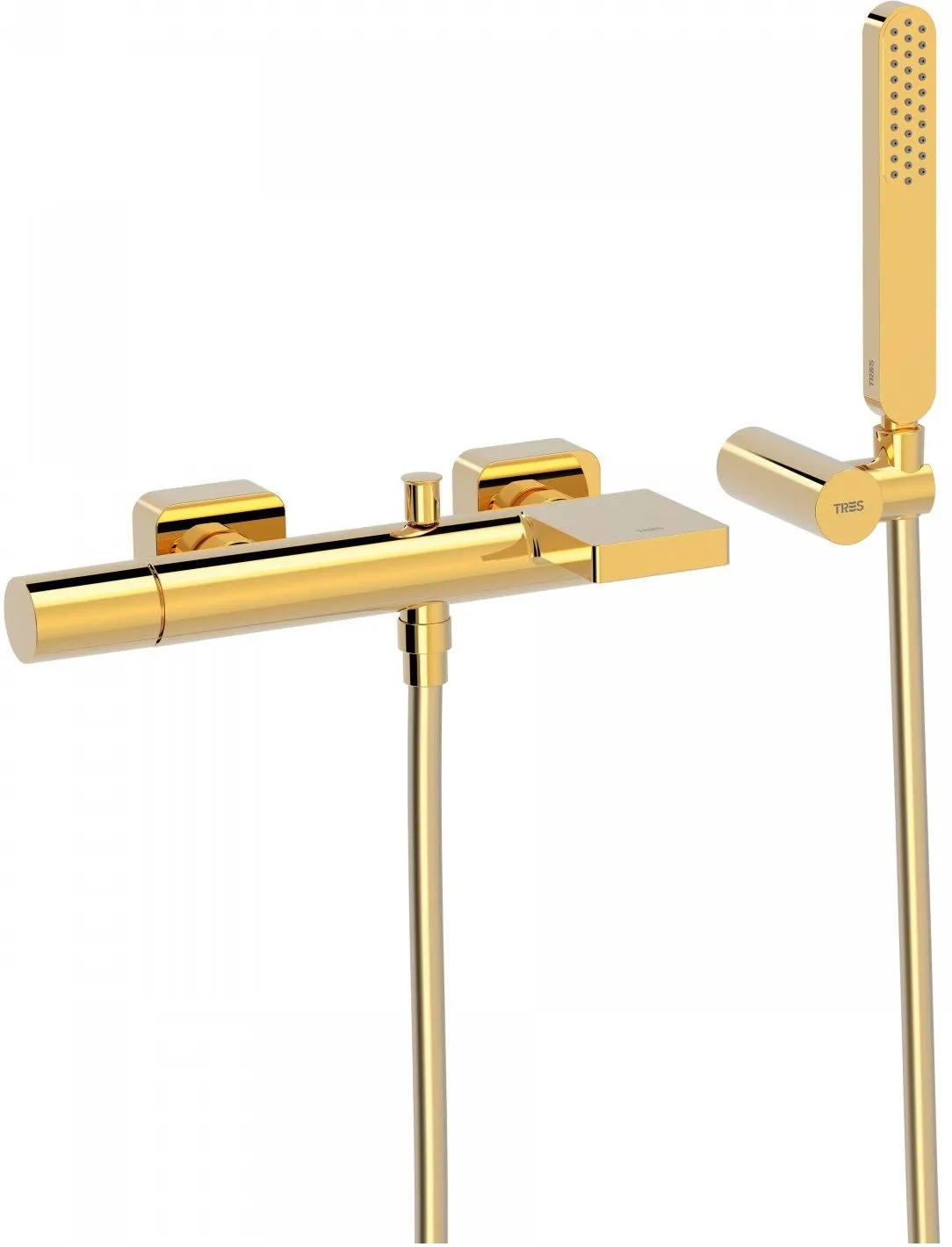 Набор: Смесители для ванны и душевым набором  Loft Tres 20017001OR