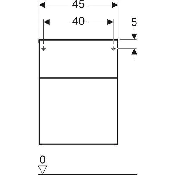 Тумба Geberit iCon 841047000