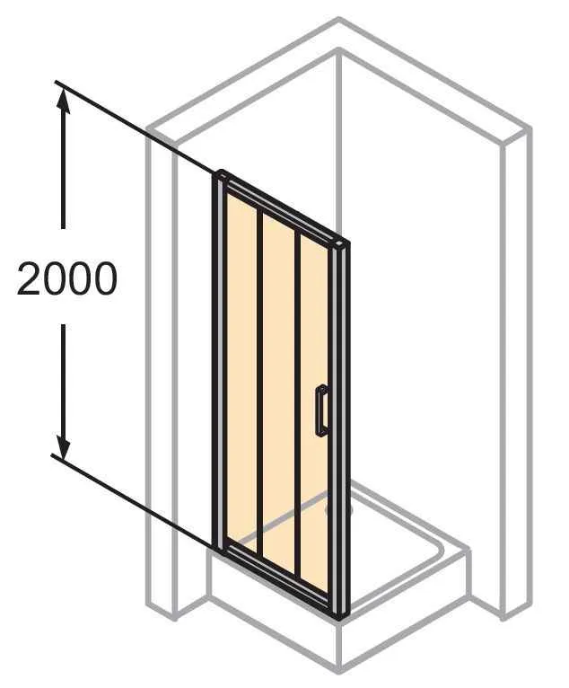 Розсувна душова двері Huppe Classics 2 C20307.069.321