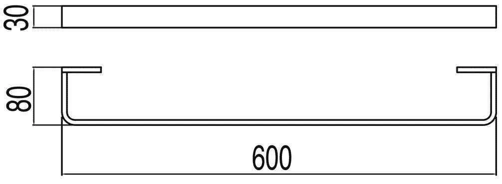 Рушникотримач Tres Loft 20063605OM