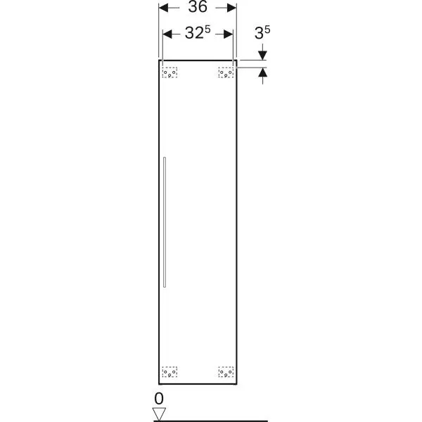 Пенал Geberit iCon 840152000