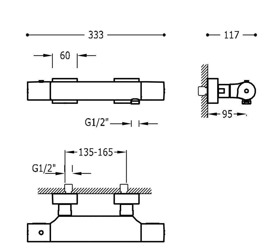 Смесители для душа Tres Project 21116701