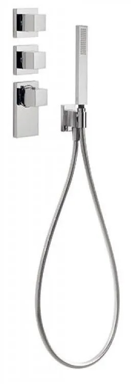 Термостат и душевой набор Tres Block System 20625391