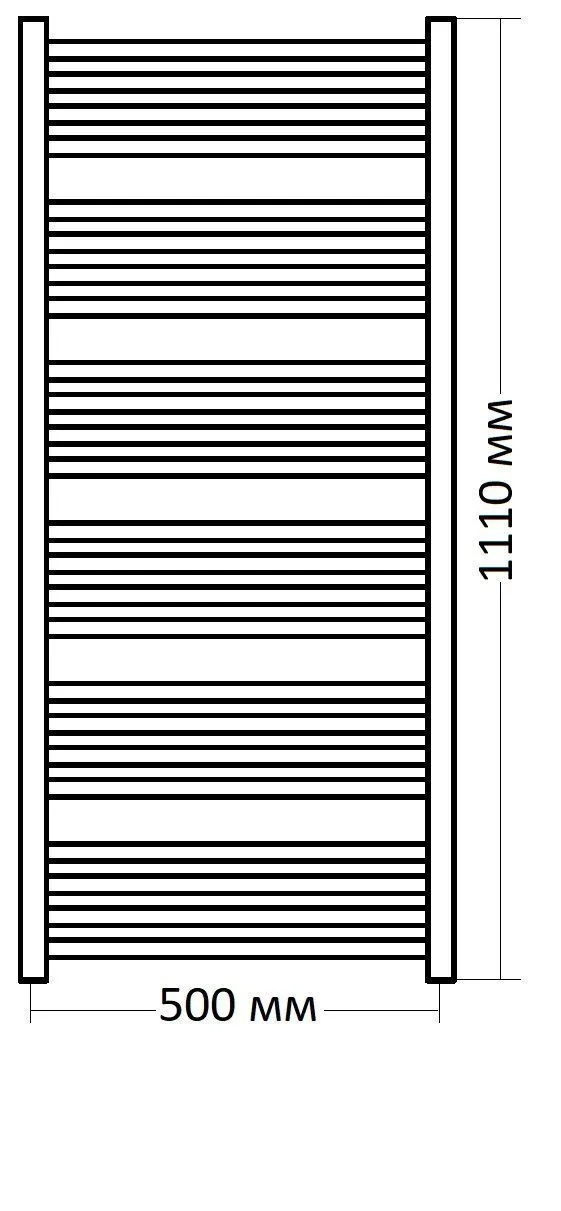 Полотенцесушитель Instal Projekt Stick STI-50/110C01+HOTS-03C2