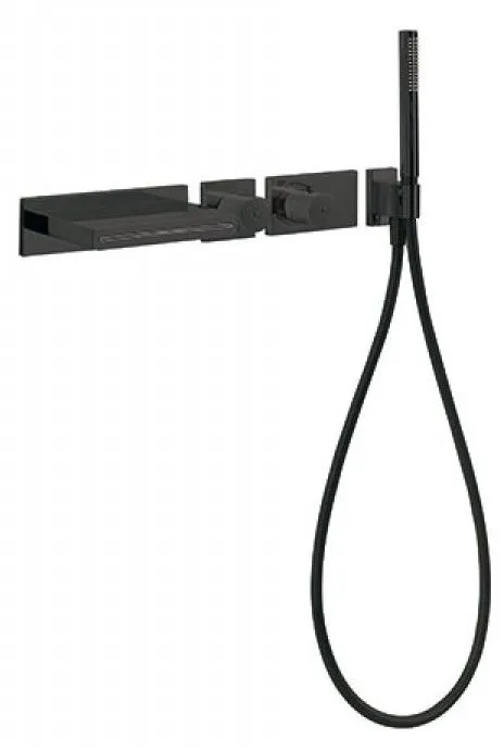 Набор: Термостат, излив и  душевой набор Tres Block System 20739201NM