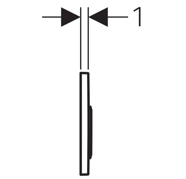 Клавиши смыва воды Geberit Omega 20 115.085.KJ.1
