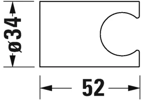 Поручень Hansgrohe PuraVida 41513000
