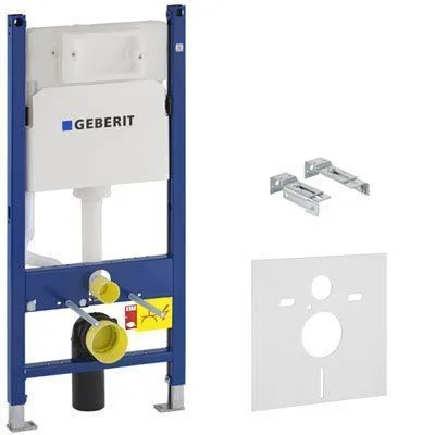 Інсталяція для унітазу Geberit Delta Duofix 458.126.00.1 з прокладкою і кріпленням