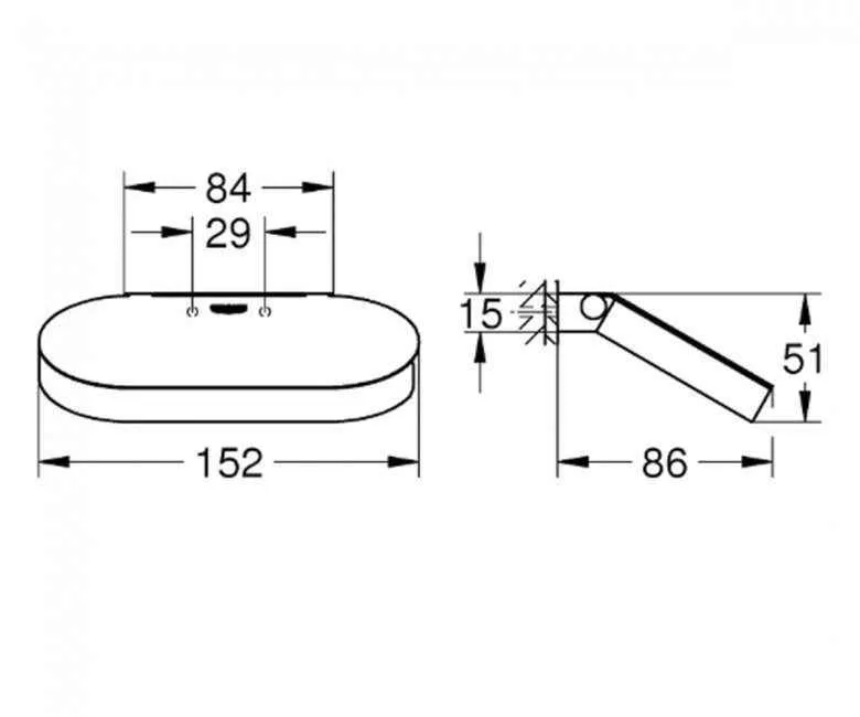 Паперотримач Grohe Selection 41069AL0