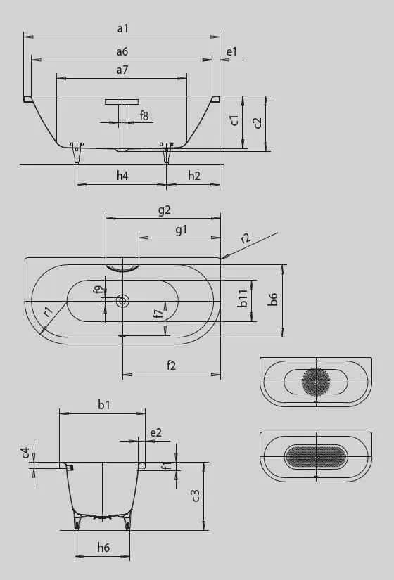 Ванна Centro Duo 2 2835 0001 0001