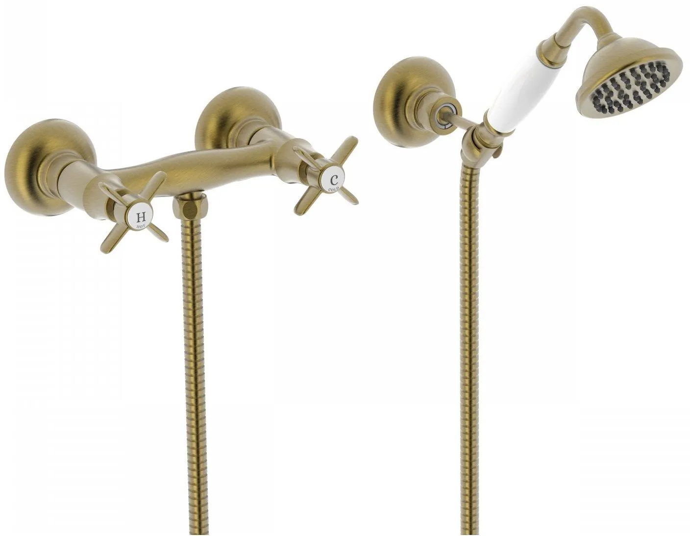 Наборы: Смесители для душа с душевыми наборами Tres Clasic 24216301LM