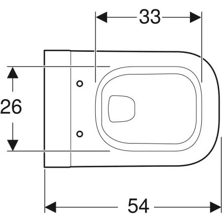 Унитаз подвесной Geberit myDay