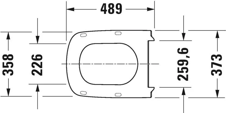 Крышка для унитаза Duravit DuraStyle