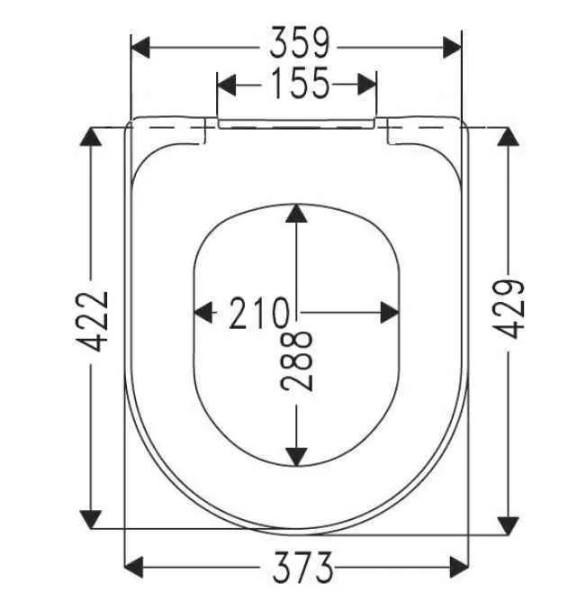 Унітаз підвісний Villeroy and Boch Architectura (без зливного краю) 98M9D101