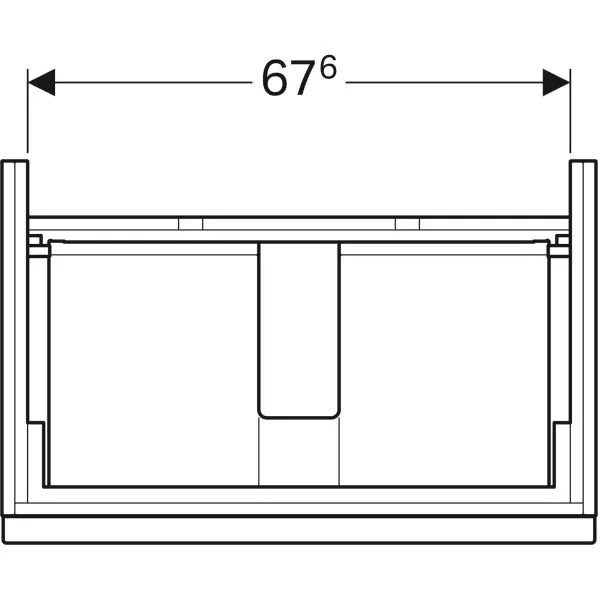 Тумба под умывальник Geberit  iCon 841376000