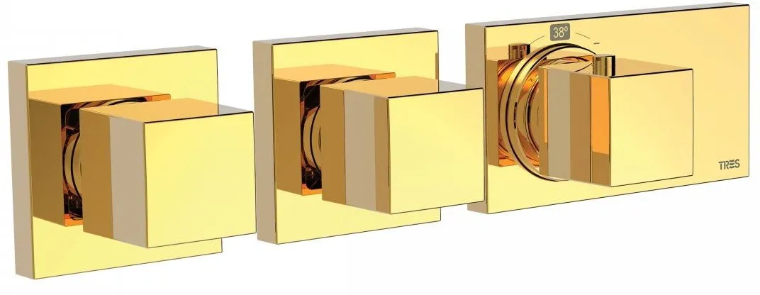 Термостат для душа Tres Block System 20725499OR