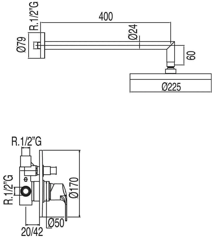 Душова система K - Tres 6917501