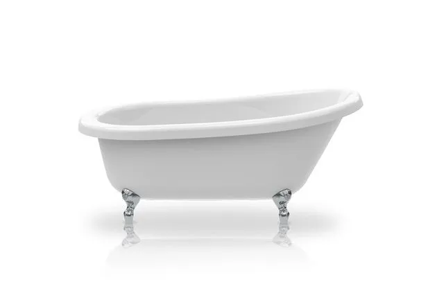 Акриловая отдельностоящая ванна Slipper slipper 0100 064 Белый глянцевый