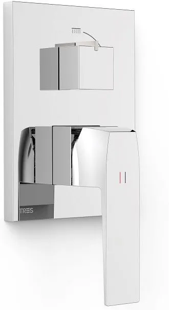 Смеситель для душа и ванны Tres Slim 20228001