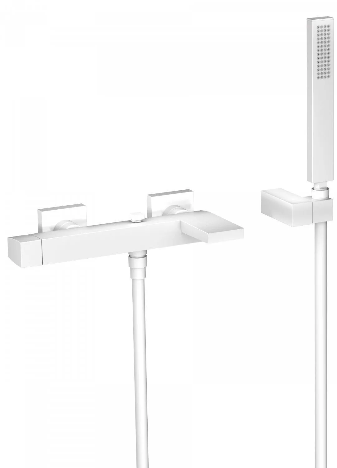 Наборы: смеситель для ванны с душевым набором Tres Slim 20217001BM