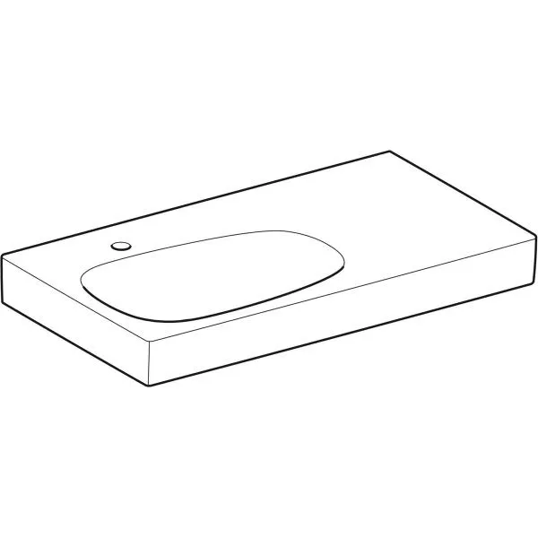 Умывальник подвесной Geberit CITTERIO 500.548.01.1