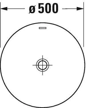 Підлоговий умивальник White Tulip Duravit 2703500070