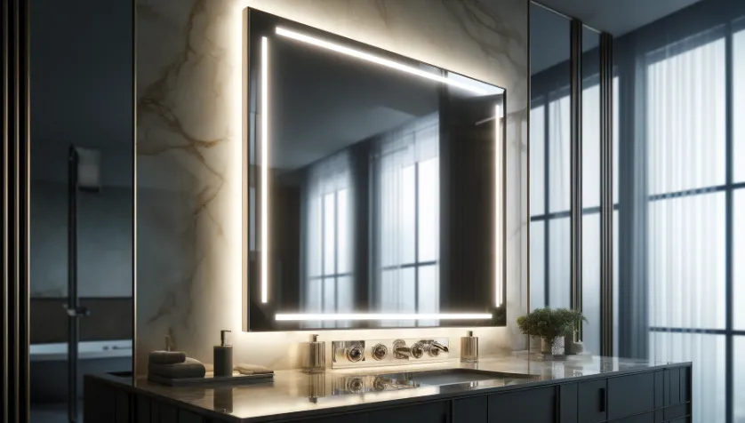 Зеркало с подсветкой – современный взгляд на отражение