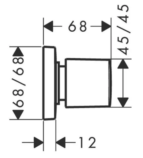Смеситель для душа Hansgrohe PuraVida 15978400