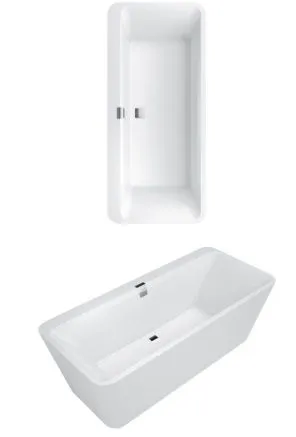Ванна Villeroy&Boch Squaro Edge 12 UBQ180SQE9W2V-01