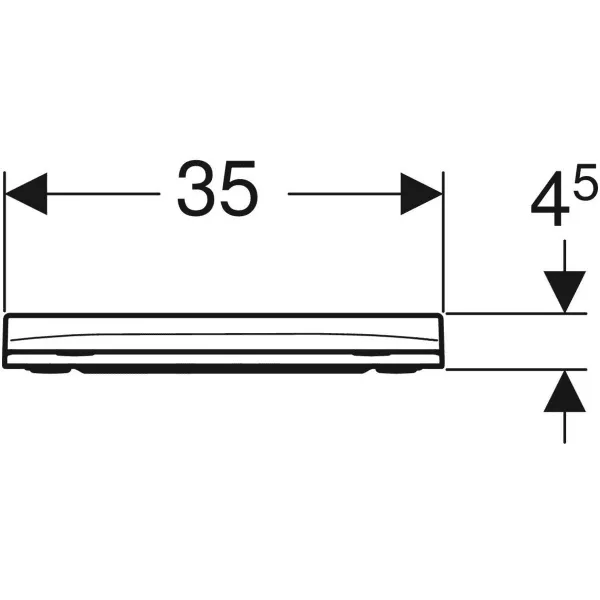 Крышка сиденье Geberit Geberit Smyle 500.240.01.1