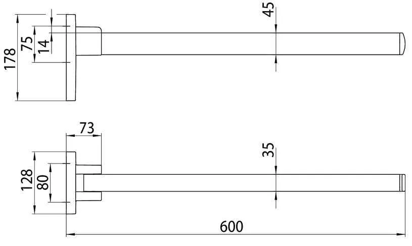 Рушникотримач Emco Loft 0585 001 60