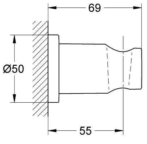 Тримач для ручного душа Grohe 27074DL0